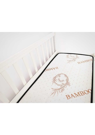 Kapitoneli 50x100x10 Soft Bamboo Bebek Yatağı Bmb-003
