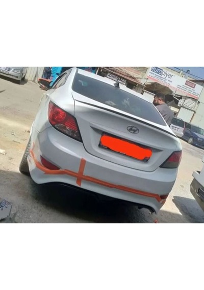 Hyundai Accent Blue Custom Arka Tampon Eki Difüzör