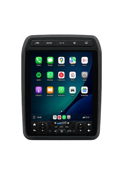 Peugeot Partner Android Tesla Multimedya 2009-2018 Carplay Android Auto Navigasyon 8gb Ram 64gb 9.7''
