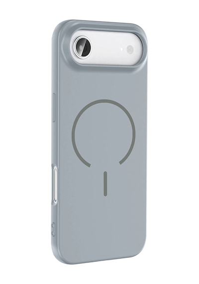 Apple iPhone Uyumlu 17 Air Kılıf Magsafe Destekli Kamera Korumalı Yumuşak Silikon Pazarplus Turuncu