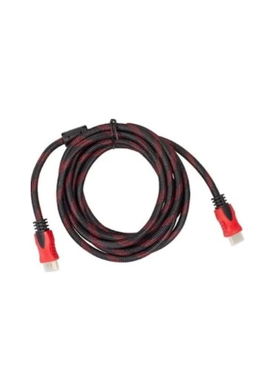 3 Metre Hdmi Kablo 3 Metre Örgülü Hdmi Kablo 3 Metre Altın Uçlu Hdmi Kablo