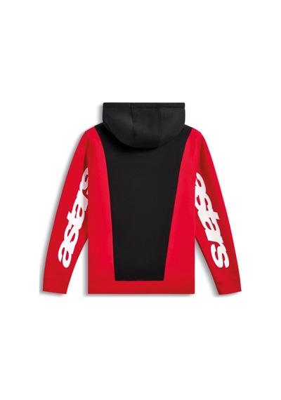 Alpinestars Ignite Hoodie Kapüşonlu Sweatshirt Siyah Kırmızı Çok Renkli