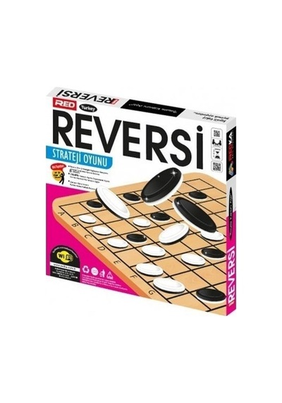 Redka. Ahşap Reversi. Strateji. Reversi Oyunu. Eğitici Akıl Oyunu