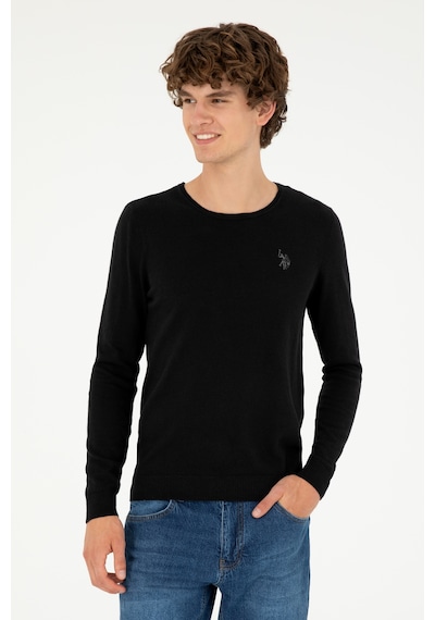U.s. Polo Assn. Erkek Siyah Kazak /triko 50293505-vr046 Siyah