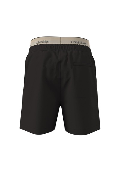Calvin Klein Medium Drawstring Siyah Erkek Deniz Şort-16242