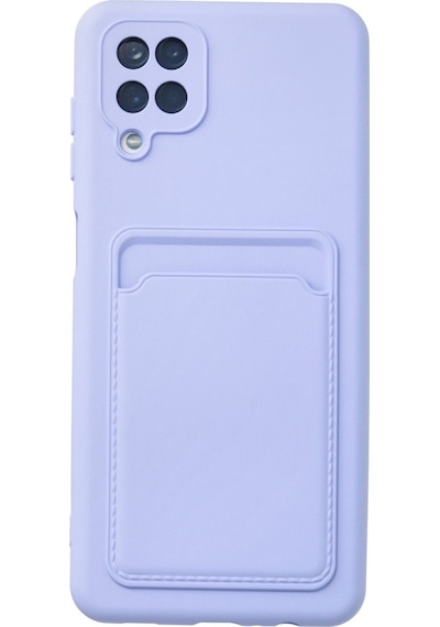 Samsung Galaxy Uyumlu M22 Kılıf Kelvin Kartvizitli Şık Silikon Kılıf