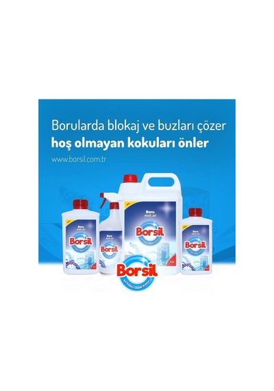 Lavabo Boru Temizleyici Jel 5 L