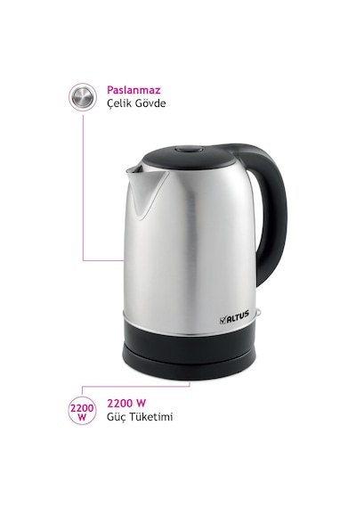 Altus AL 728 I 2200 W Su Isıtıcı Kettle