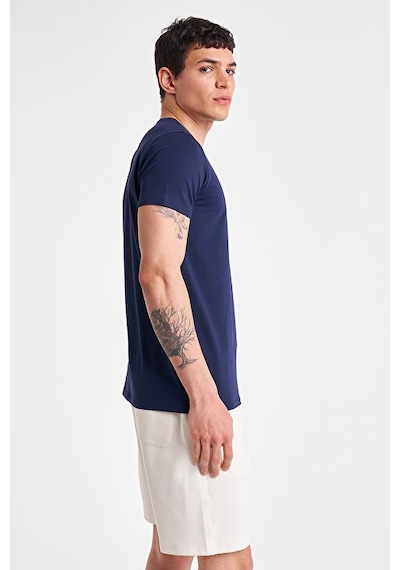 Lescon Erkek Kısa Kollu T-shirt 25s-1225-25y Lacivert