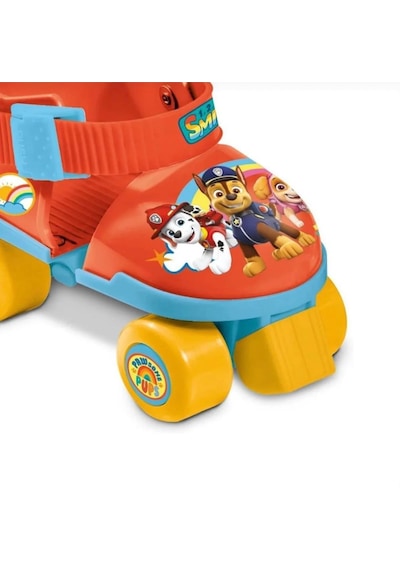 Paw Patrol Paten Seti - Ayarlanabilir 4 Tekerlekli Paten Ve Koruyucu Ekipman 22-29 Numara