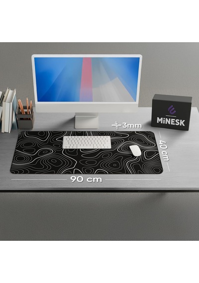 90x40 Cm Xxl Gaming Mouse Pad High Density Hybrid Kumaş Kaymaz Taban Yüksek Çözünürlüklü B