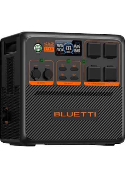 Bluetti Ac240p Ups 1843wh Kapasiteli Taşınabilir Güç Kaynağı