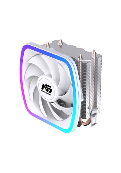 Ng Frost 200 120w Tdp Sessiz Kule Tipi Cpu 2 Borulu Soğutucu Beyaz