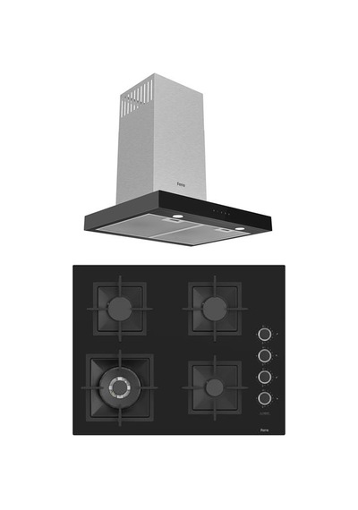 Ferre Mega Plus Serisi D100 - SC405/WFA 2'li Cam Ankastre Set