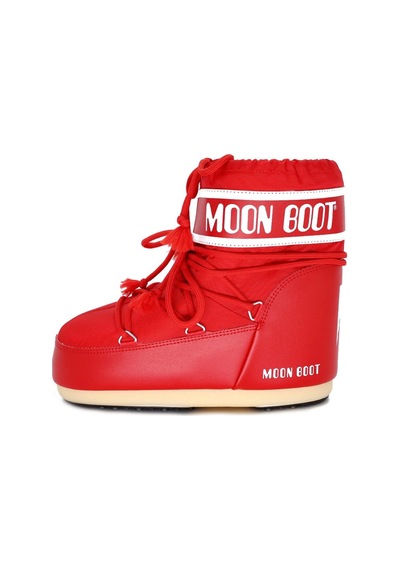 Moon Boot Icon Low Nylon Kadın Bot 80d1409340-d001 Kırmızı