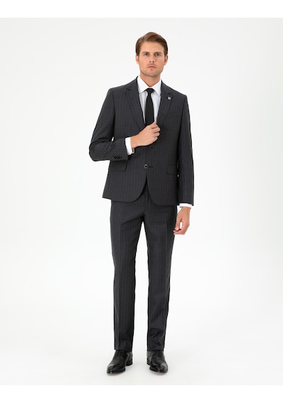 Pierre Cardin Erkek Takım Elbise 50291959-vr006 Antrasit