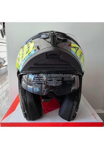 Rhkc Çene Açılır Kask Vizörlü Enso 46 L Çok Renkli