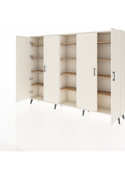 Arges Dolap 12 Raflı 4 Kapaklı 220x30x163 Aytaşı-aytaşı/çam Aytası/atlas Çam - Aytası Arges Dolap 12 Raflı 4 Kapaklı 220x30x163 Aytaşı-aytaşı/çam Aytası/atlas Çam - Aytası