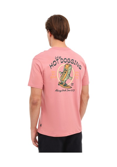 Billabong Lunch Break Ss Gül Kurusu Erkek Kısa Kol Gömlek Pembe