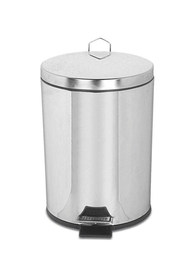 Palex 3700-350 Metal Pedallı Çöp Kovası 50 Litre Çok Renkli