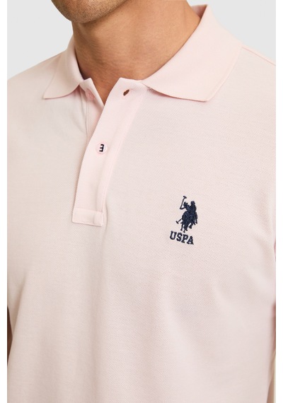 U.S. Polo Assn. U.s. Polo Assn. Erkek Açık Pembe Tişört Basic 50322304-vr078 Acık Pembe