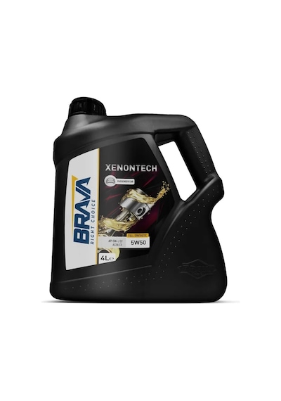 Brava Xenontech 5W- 40 Tam Sentetik Motor Yağı 4 L