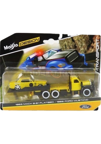 Maisto 1953 Mack V-61-1965 Ford 15055 Çok Renkli