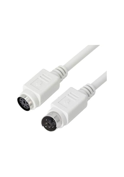Ps/2 Klavye Mouse Uzatma Kablosu 6 Pin Ps2 Dişi Erkek Uzatma Kablo 2m
