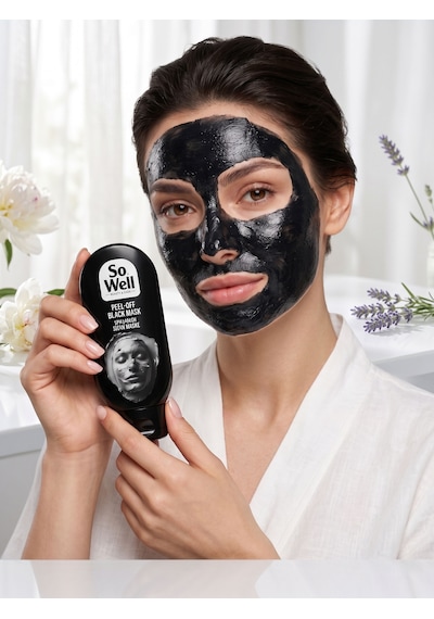Soyulabilen Siyah Maske Peel-off Black Mask 100 Ml Siyah Nokta Karşıtı