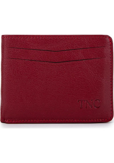 Tamer Tanca Erkek Hakiki Deri Bordo Cüzdan 1148 619 Erk Czdn Sk25-26 Bordo Bordo