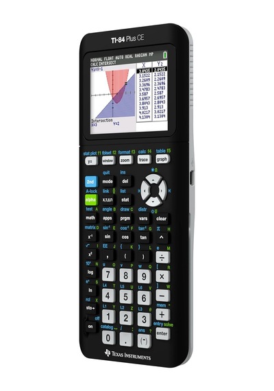Texas Instruments Tı-84 Plus Ce-t Bilimsel Grafik Hesap Makinesi, Siyah Çok Renkli