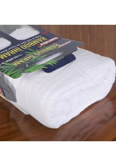 Premium Bambu İhram Ve 5 Parça İhram Umre Hac İhtiyaç Seti Beyaz