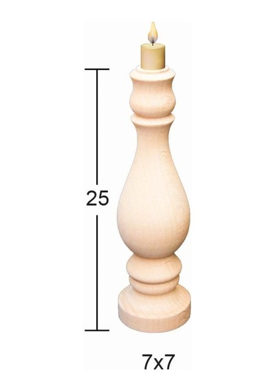 Ahşap Şamdan Şa-32