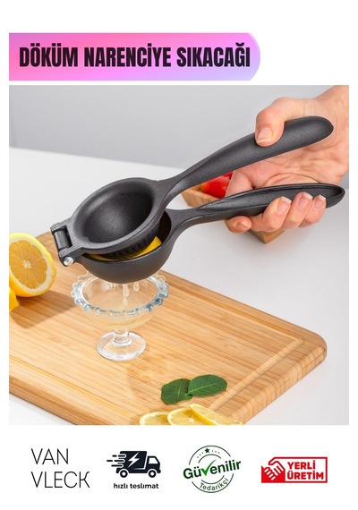 Döküm Limon Sıkacağı Narenciye,portakal,mandalina Sıkma Aparatı