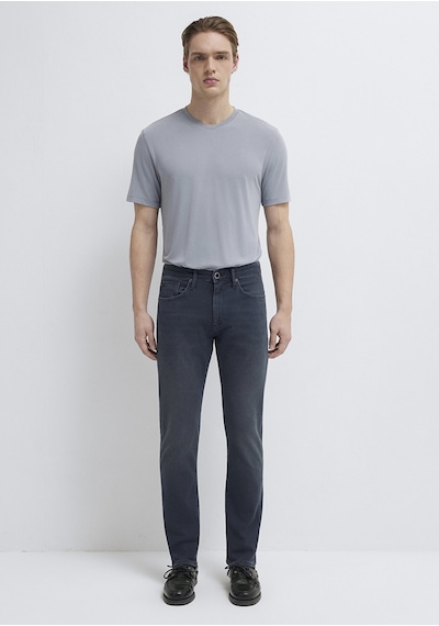 Mavi - Marcus Pro Sport Koyu Puslu Mavi Jean Pantolon 00351a1739 Koyu Mavi