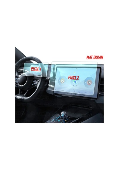 Byd Seal 2025 Hayalet Ekran Ve Multimedya Uyumlu Set Mat Ekran Koruyucu
