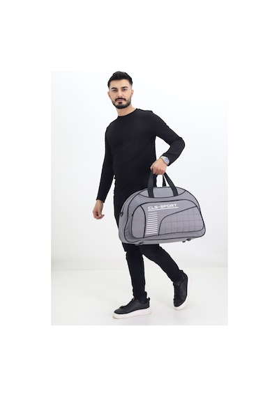 Probag Gri Spor Ve Seyahat Ayakkabı Bölmeli, Su Geçirmez, Omuz Askılı Sprocu Çantası Açık Gri