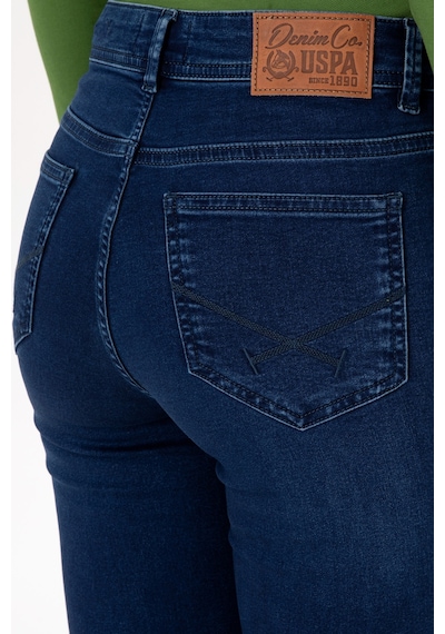 U.S. Polo Assn. Kadın Koyu Mavi Toohpick Fit Jean Pantolon 50307785-DN0023