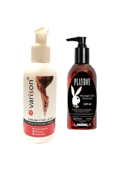 Varison Varicose Vein Defense Cream +playboy Masaj Yağı