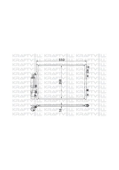 Klıma Radyatoru Renault Kangoo 1.2 1.5 Dcı 1.6 1.9 Dcı 97 Kraftvoll 08060110