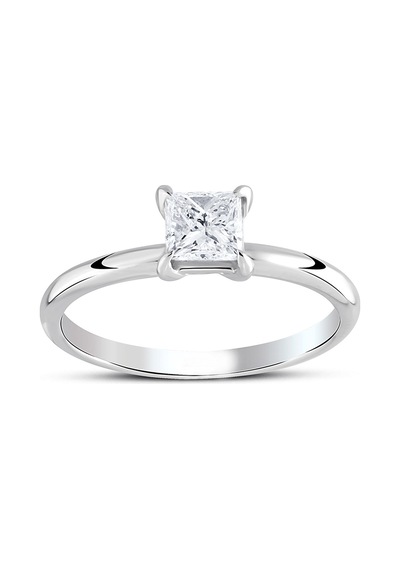 Pirnus Diamond Tektas Yüzük 14 Ayar Altın Gramı : 2.23