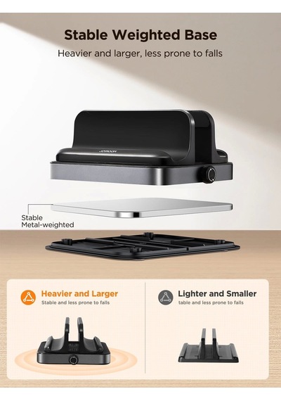 Joyroom Zs374 Dikey Laptop Telefon Ve Tablet Tutucu Masaüstü Organizer Stand Çok Renkli