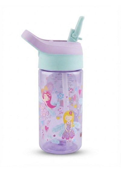 Saygılıofis 3114 Desenli Matara 500 Ml Sevimli Prenses Beyaz