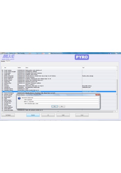 Pyro Restoran Paket Servis Takip Yazılımı Programı & Caller  Id