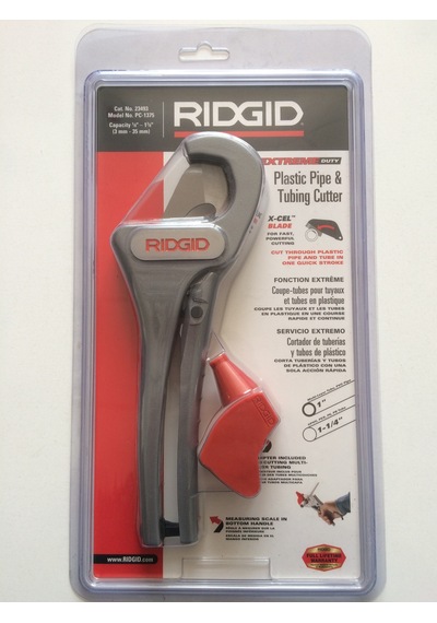 Rıdgıd Pprc ve Pvc Boru Kesme Makası 35 Mm Profesyonel Ürün