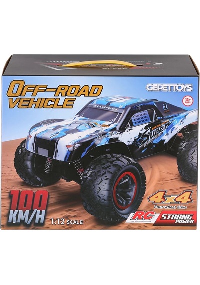 Aj22-19 Kumandalı 1:12 100km/h Off Road Araba 4x4