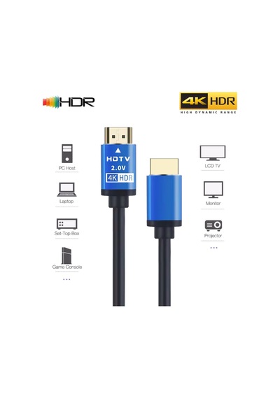 C-592 Hdtv Premium Yüksek Hızlı 4k Ultra Hd 3 Mt Hdmı Kablo
