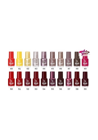 Wow Nail Color No: 10 - Parlak Bitişli Mini Oje 6 Ml