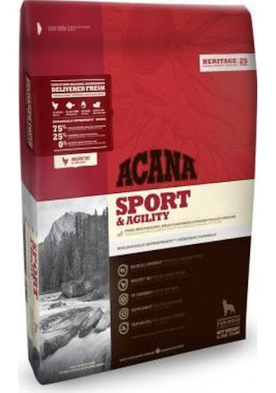 Acana Sport Agility Tavuklu ve Balıklı Tahılsız Yetişkin Köpek Maması 11.4 KG