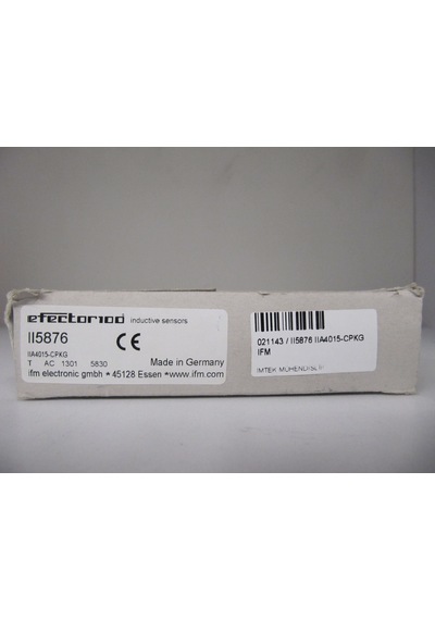 Ifm Iı5876 Iıa4015-cpkg Inductive Sensors